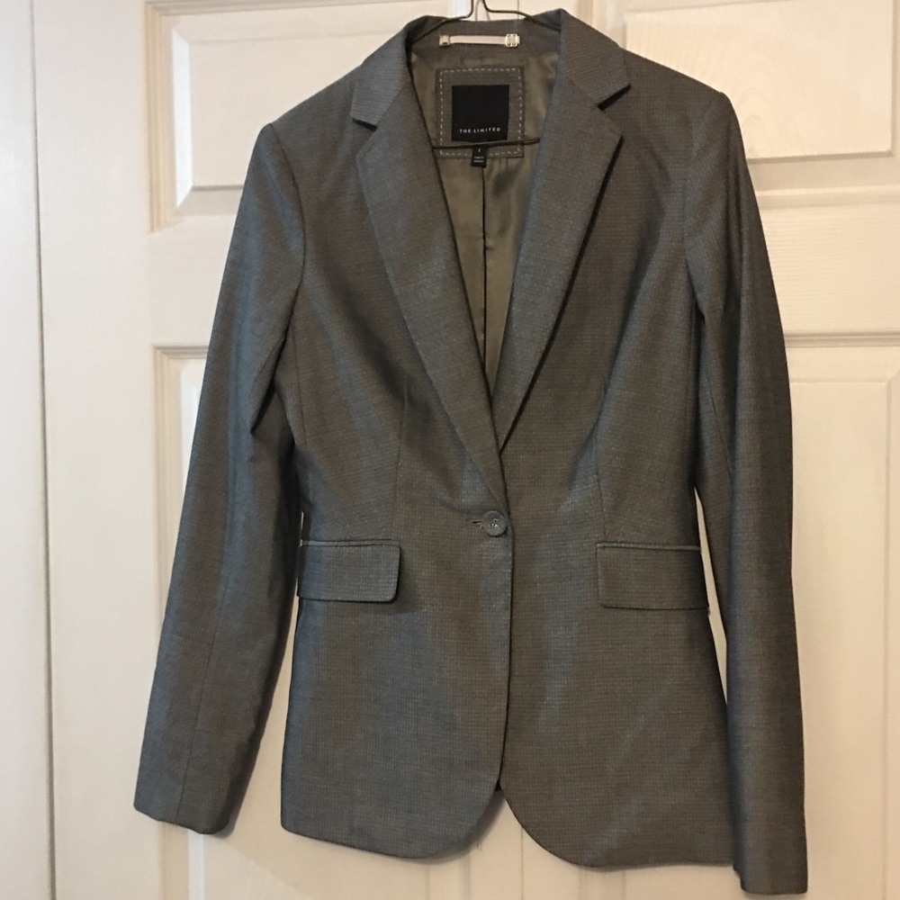 The Limited Pinstripe Blazer